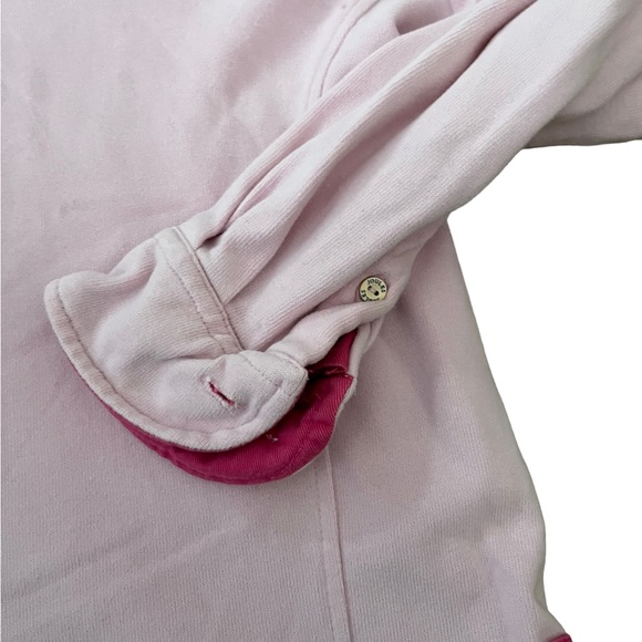 Joules Womens Pink Pullover V Neck With Buttons Size Small UK Womens - Picture 4 of 12